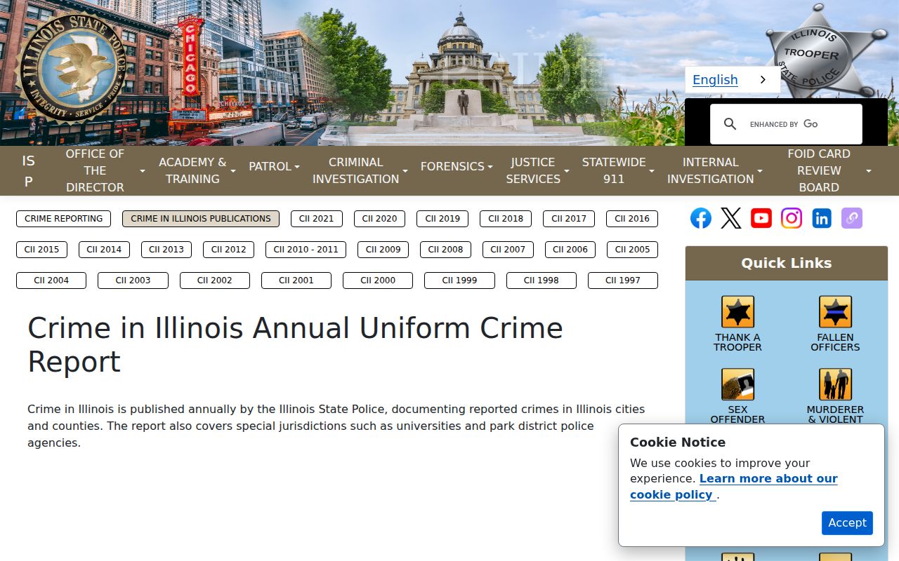 Douglas County criminal records official Illinois crime reports